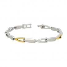 Boccia 03033-02 Armband Titanium Bicolor
