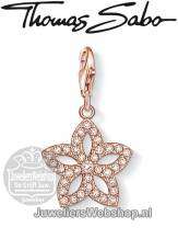 Thomas Sabo Bedel 0986-416-14 Flower Charm Rose