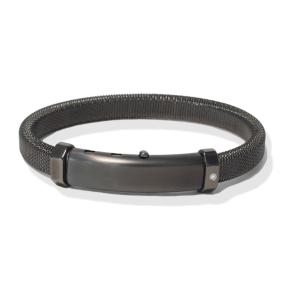 Borsari Armband Audace Acciaio Staal met Diamant brstau15