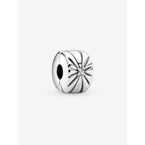 Pandora clip Silver Sparkling Sunburst 798614C01