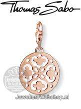 Thomas Sabo Bedel 1024-415-12 Ornament Charm Rose