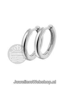 Zilveren klap creolen 13.22151