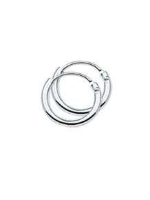 Zilveren buiscreolen 1322785