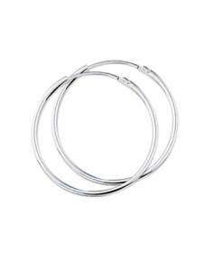 Zilveren Creolen Buiscreolen rond 1322822