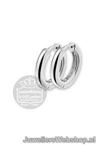 Zilveren klap creolen 1322882