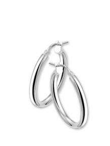 Zilveren Creolen Buiscreolen rond 1322932