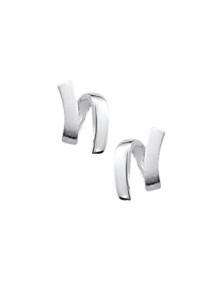 Zilveren Oorknoppen mat-glanzend