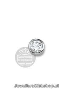 Zilveren Hanger Zirconia Solitair 1323240