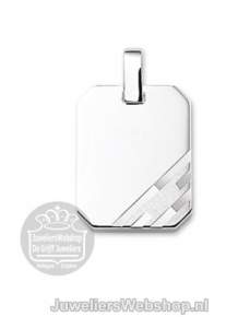 Zilver Graveerplaatje