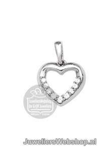 Zilveren klap creolen