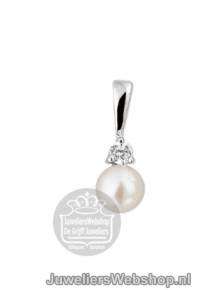 Zilveren klap creolen