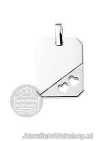 Zilver Graveerplaatje