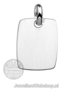 Zilver Graveerplaatje