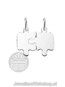 Zilver graveerplaatje