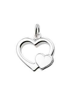 Zilveren klapcreolen