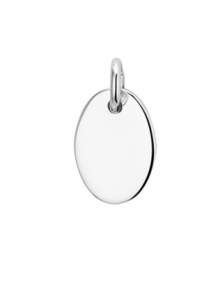 Zilveren Graveerplaatje Ovaal 1327103