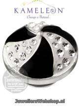 Kameleon JewelPop KJP630 Ebony Pinwheel Swarovski