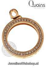 Quoins Hanger QHO-16-R 33mm Large Rose Swarovski