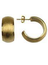 Quoins Oorbellen ZEM-02-GG Exclusive Creolen Verguld