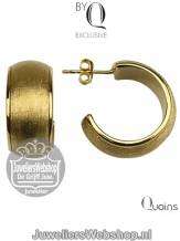 Quoins Oorbellen ZEM-02-GG Exclusive Creolen Verguld