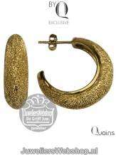 Quoins Oorbellen ZED-01-GG Exclusive Creolen Verguld