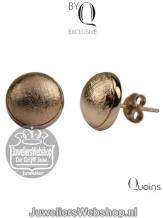Quoins Oorbellen ZEM-03-RR Exclusive Oorstekers Rose