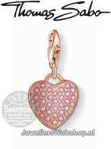 Thomas Sabo Bedel 1066-416-9 Heart Charm Rose