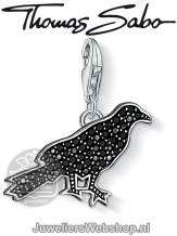 Thomas Sabo Bedel 1125-643-11 Raven Charm Zilver