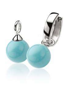 Zinzi Creoolhanger ZICH266T Parels Turquoise