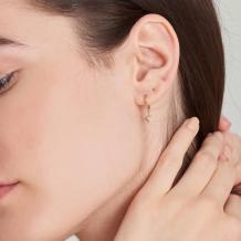 Ania Haie 14kt Gold Oorbellen EAU001-18YG