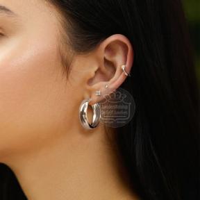Ania Haie Four-Pedal Ear Studs E064-01H