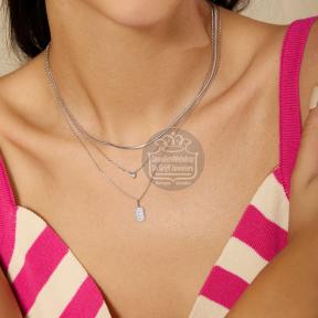 Ania Haie Collier Pavé Pendant N064-01H