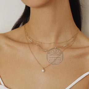 Ania Haie Collier Pearl Drop Pendant N065-01G