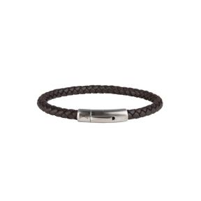 Aze Jewels Iron Single String Brown Armband AZ-BL004-B-195