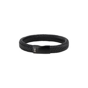 Aze Jewels Iron John Black-on-Black Armband 21 cm AZ-BL007-C-210