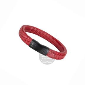 Aze Jewels Iron John Red-on-Black Armband AZ-BL007-D-195