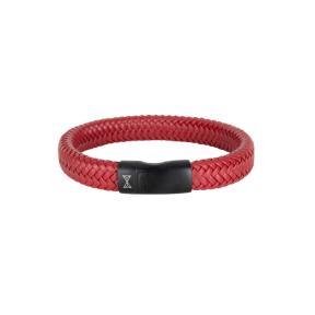 Aze Jewels Iron John Red-on-Black Armband AZ-BL007-D-195