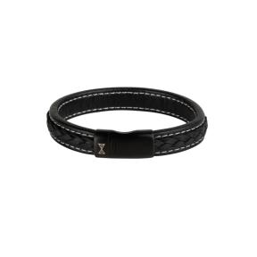 Aze Jewels Retro Wave Black-On-Black Armband 19,5 cm AZ-BL015-C-195