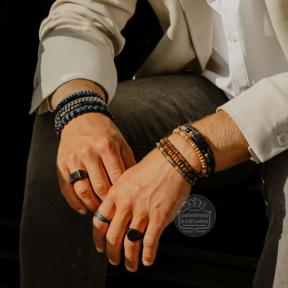 Aze Jewels Combi String Ranger Peak Armband AZ-BL017-A-195