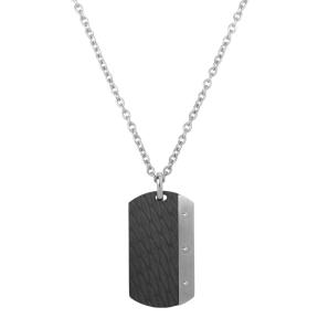 Aze Jewels Necklace Dogtag Inox AZ-NL001-A-080
