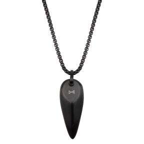 Aze Jewels Necklace Triangle - Noir AZ-NL003-B-070