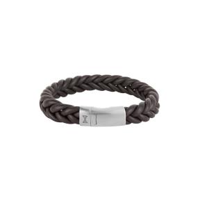 Aze Jewels Iron Big Wave II Brown Armband AZ-BL024-B-195