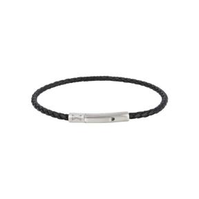 Aze Jewels Iron Slim String Black Armband AZ-BL026-A-195