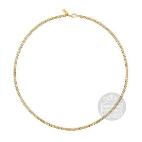 Aze Jewels Necklace Gourmette Four Dore AZ-NL017-C-060