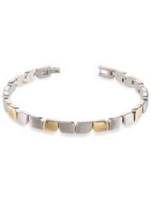 boccia damesarmband 03007-02 titanium bicolor