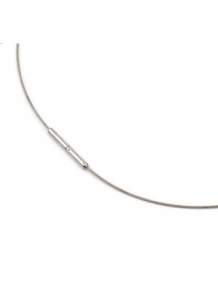 boccia ketting staaldraad met titanium sluiting 0802-01 40cm