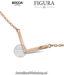 boccia figura titanium collier 08015-03 rose