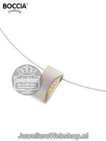 boccia titanium hanger 0793-04 bicolor met diamant