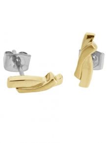 Boccia 05046-03 Oorstekers Titanium verguld