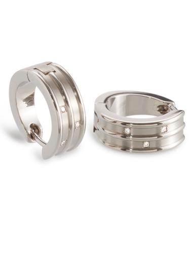 Boccia 05047-02 Creolen Titanium Diamant